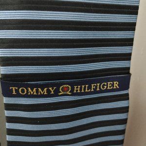 Tommy Hilfiger Men's Blue Silk Tie